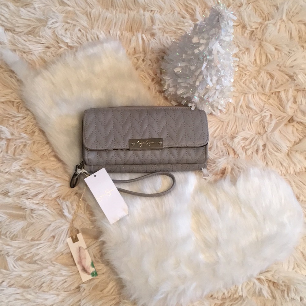Jessica Simpson Grey wallet